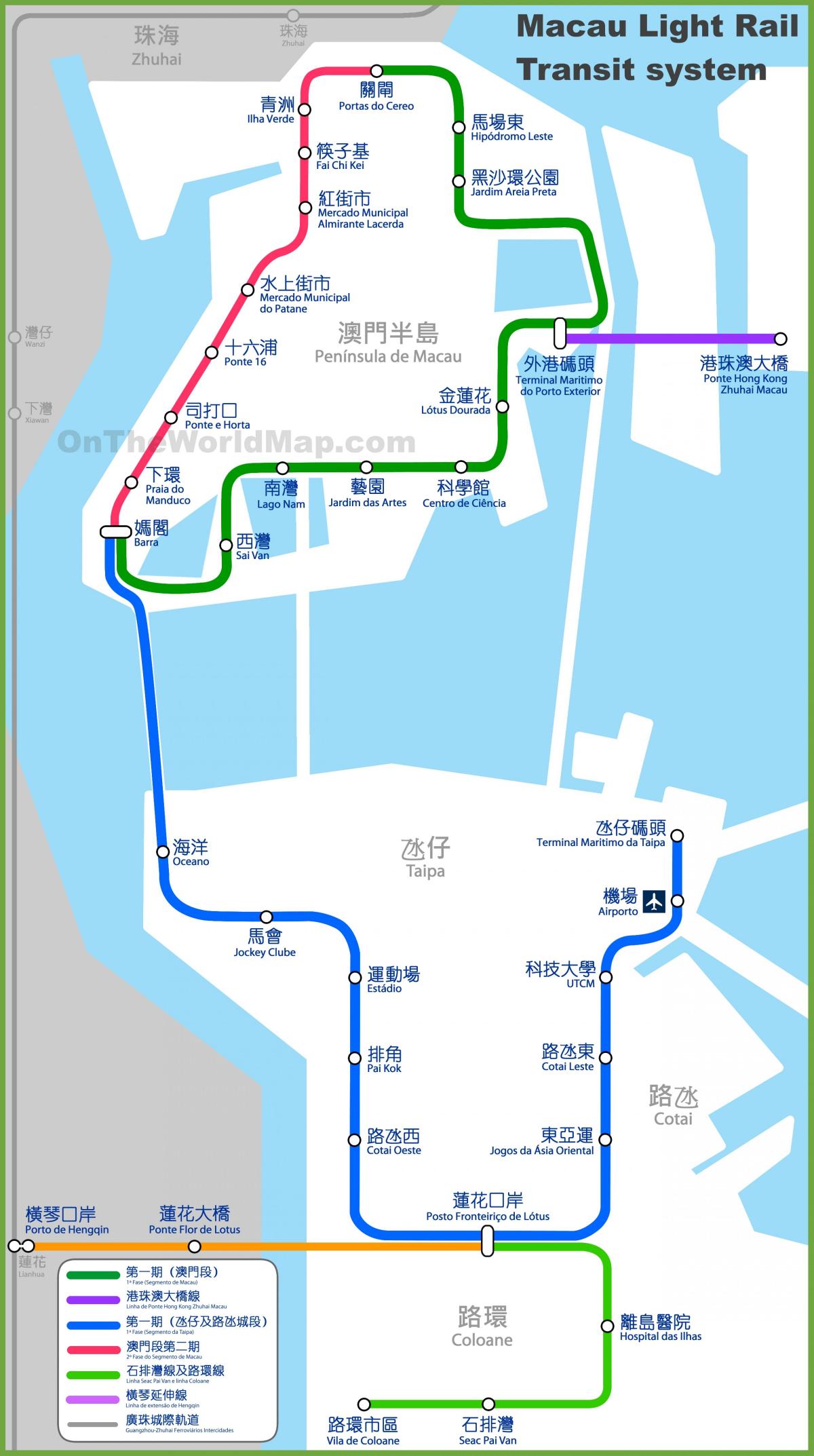Macau mtr kat jeyografik