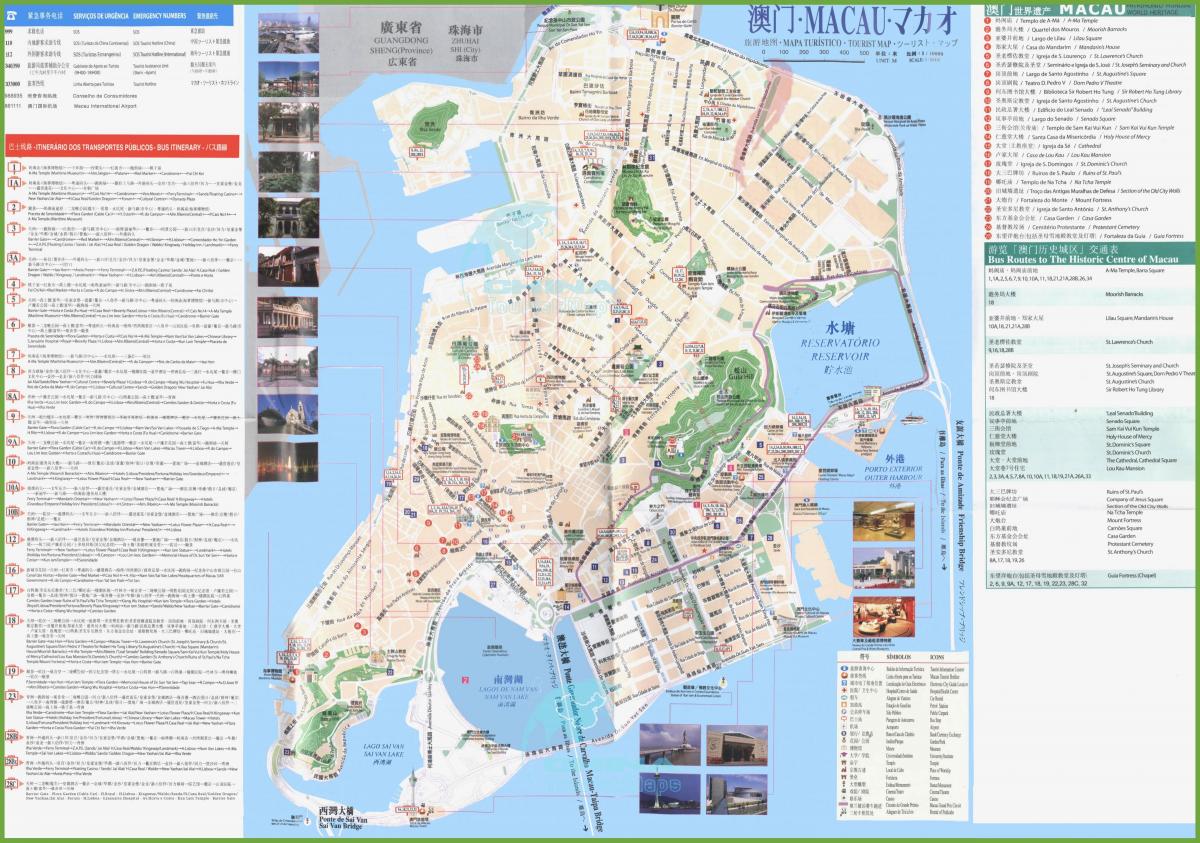 Macau otobis wout kat jeyografik