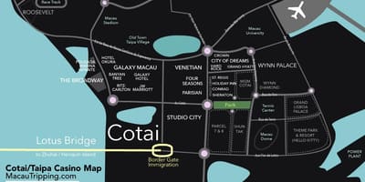 Kat jeyografik nan cotai Macau