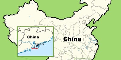 Macau kat jeyografik azi
