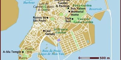 Macau Lachin kat jeyografik kote