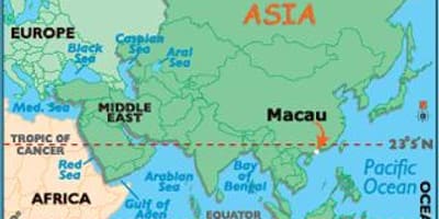 Macao sou mond kat jeyografik
