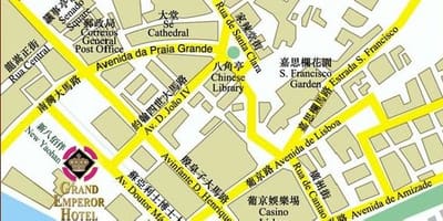 Kat jeyografik nan Macau sona