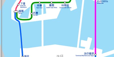 Kat jeyografik nan Macau tren