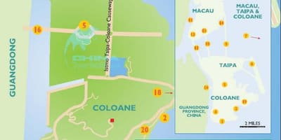 Kat jeyografik ki nan Mako island