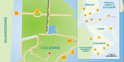 Taipa Macau kat jeyografik